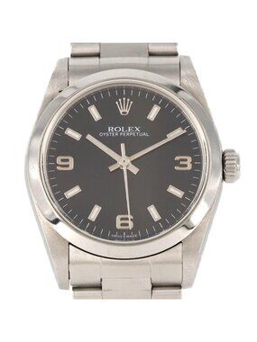Rolex Oyster Perpetual SS Automatic Winding A Number Watch